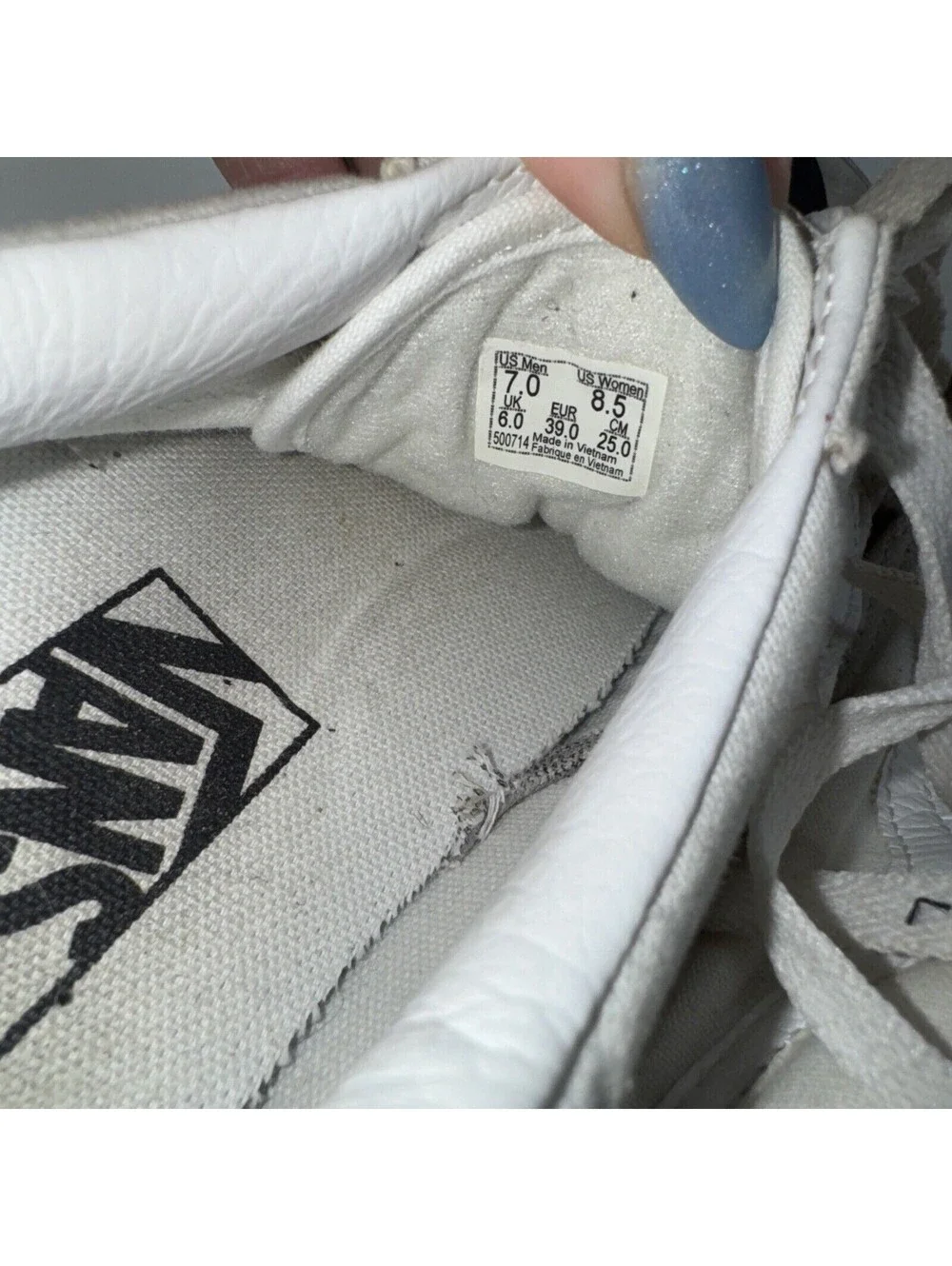 Vans vintage handmade